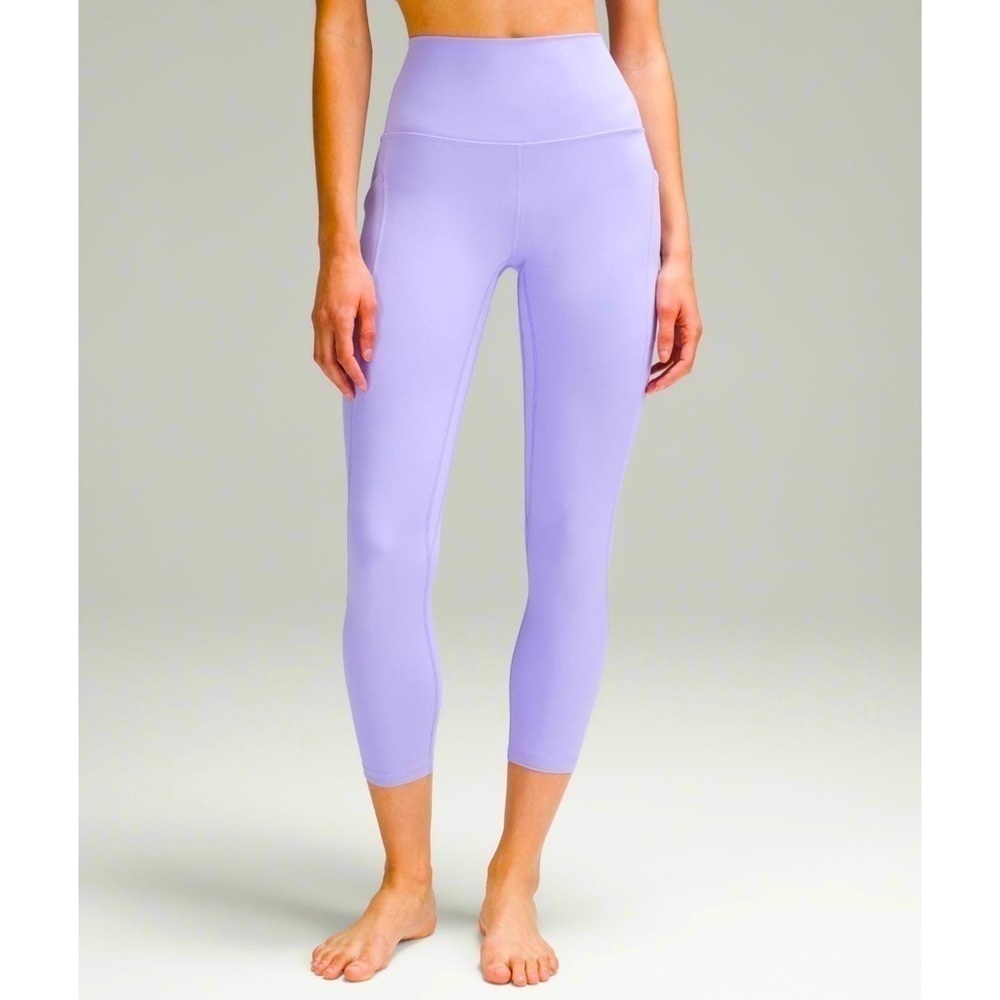 Lululemon Align High Rise Pant with Pockets Purple Lilac Smoke 14 Nwt